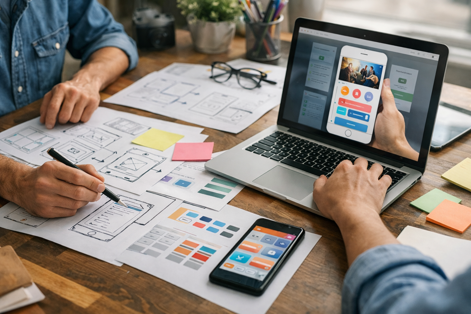 What UI Design Actually Involves Where The Two Disciplines Overlap