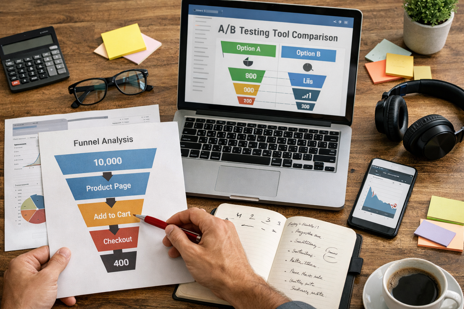 Before You Test: Audit Where Visitors Drop Off Choosing a Testing Tool