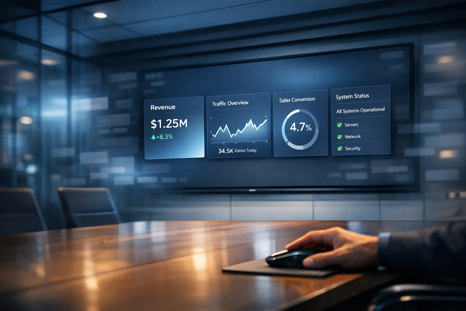 how to build a website reporting dashboard that gets used