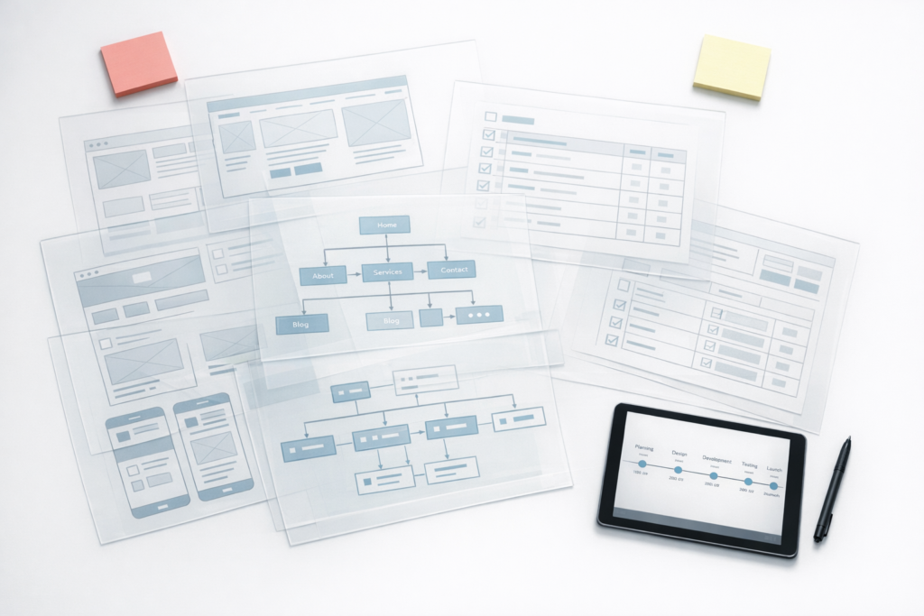 how to scope a website project without missing anything