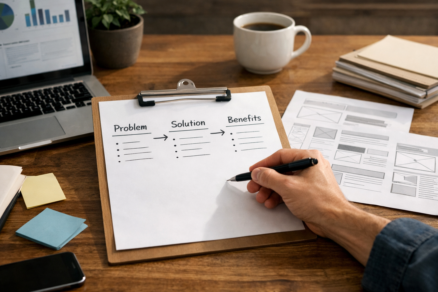 The Problem Narrative Section How You Solve It: Structuring Your Service Description
