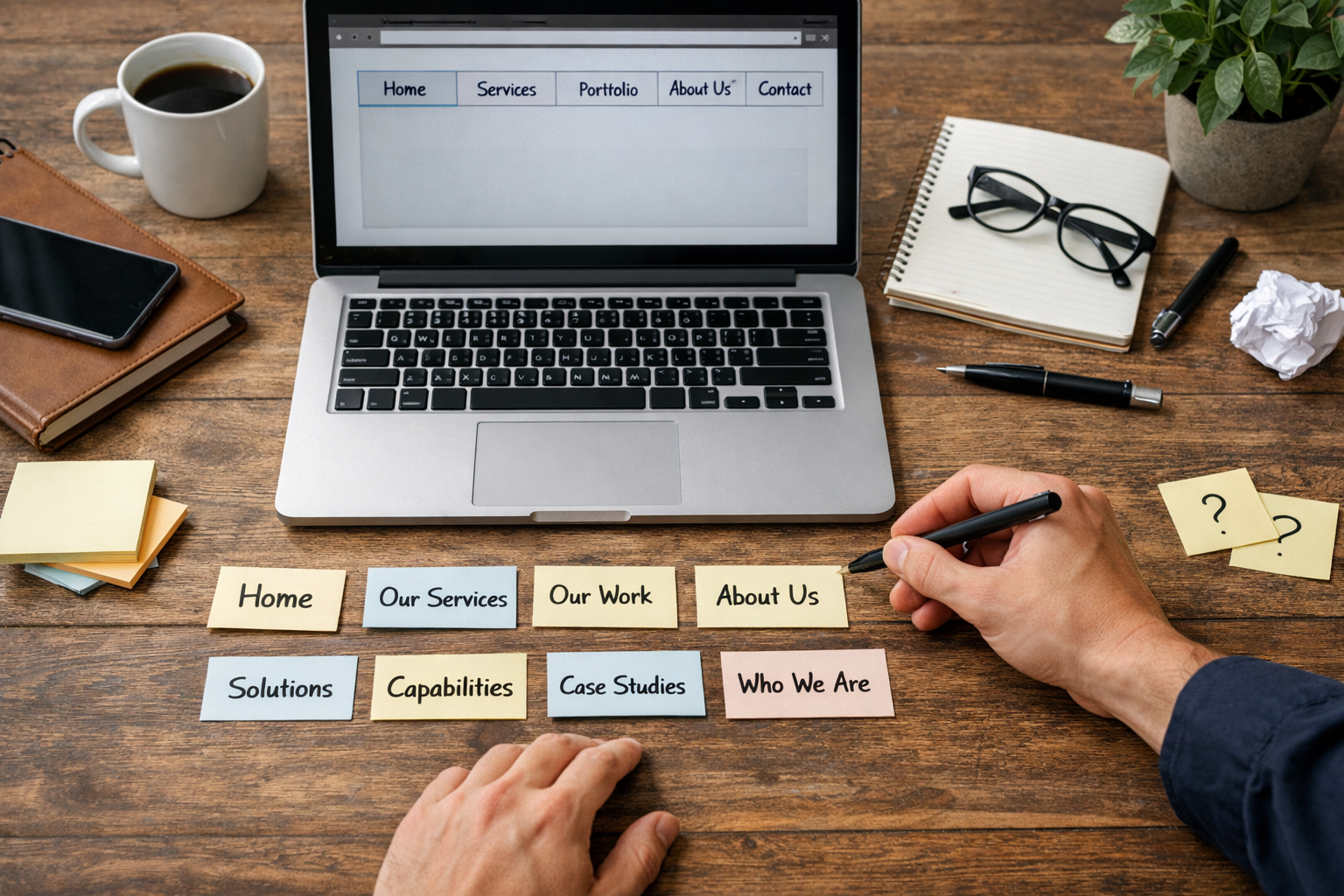 How Many Items Should Be in Your Main Navigation? Label Your Navigation Items Like a Human, Not a Marketer