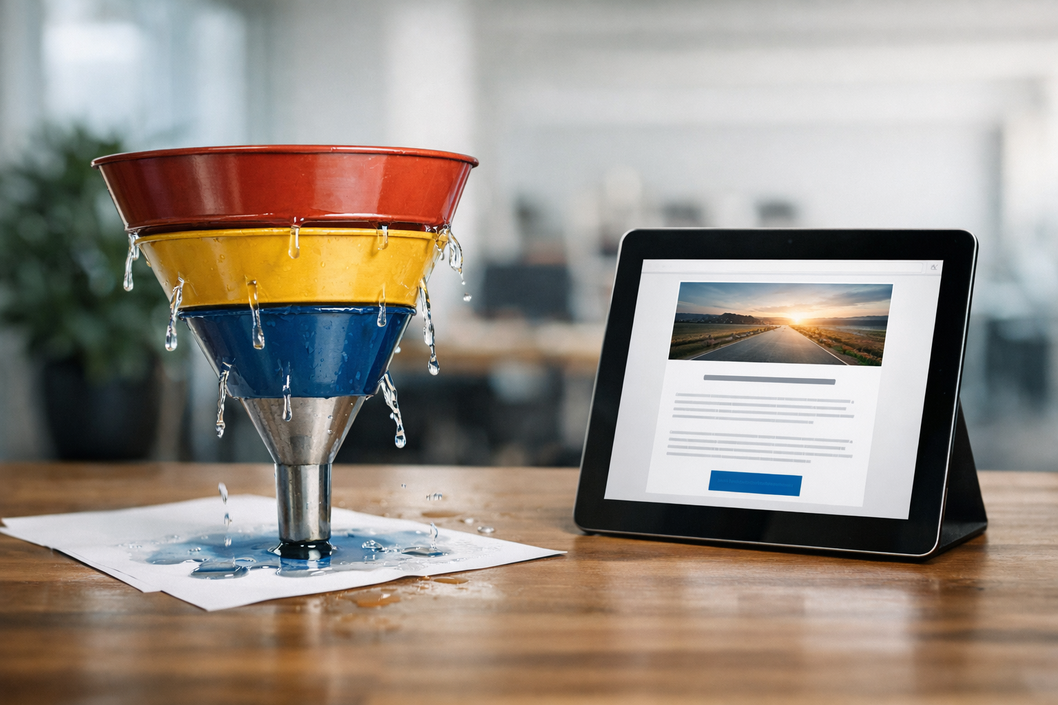 Why Most Funnels Leak (and Where to Look) The Difference Between a Funnel and a Page