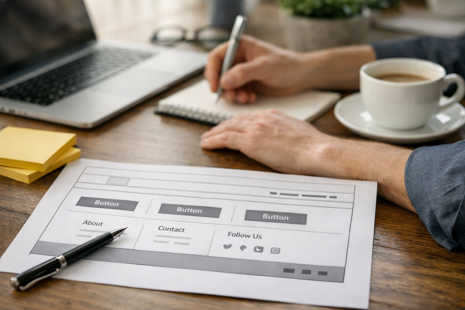 Design and Layout Principles Calls to Action in the Footer