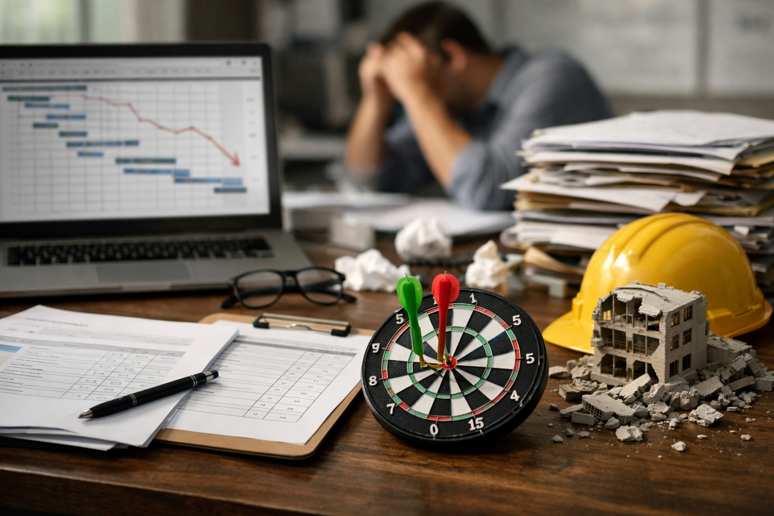 The proposal is a guess, and you're scoring the guesses Where the real damage shows up: the project itself